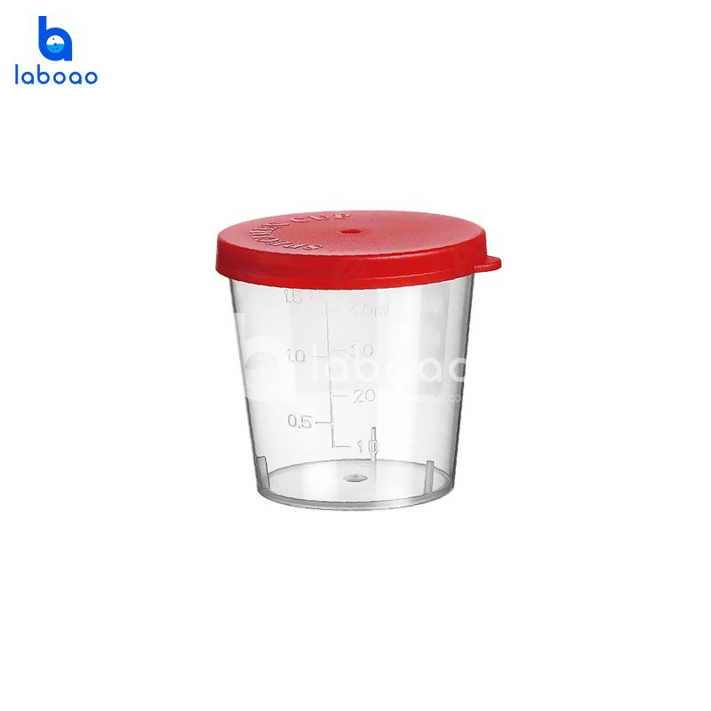 40ml Urine Sample Cup With Lid